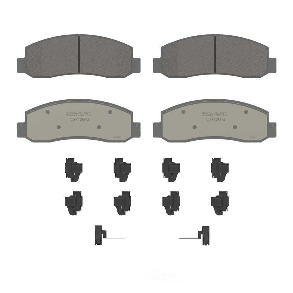 Frt Premium Ceramic Brake Pads  Wagner  OEX1069M