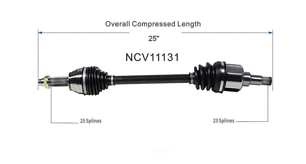 Left New CV Complete Assy   GSP North America   NCV11131
