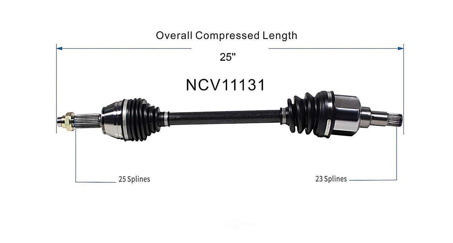 Left New CV Complete Assy   GSP North America   NCV11131