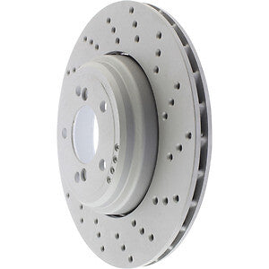 Rr Drilled Brake Rotor  Centric Parts  128.34111
