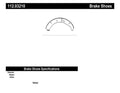 Frt Premium Brake Shoes  Centric Parts  112.03210