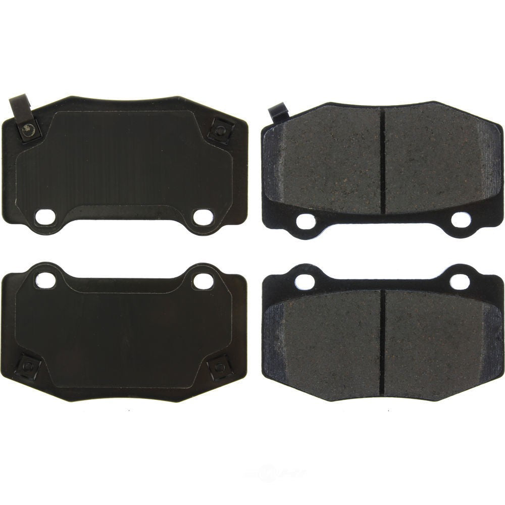 Rr Super Prem Ceramic Brake Pads  Centric Parts  105.17180