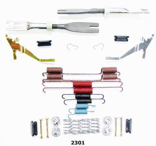 Rr Drum Hwd Kit  Better Brake Parts  2301K