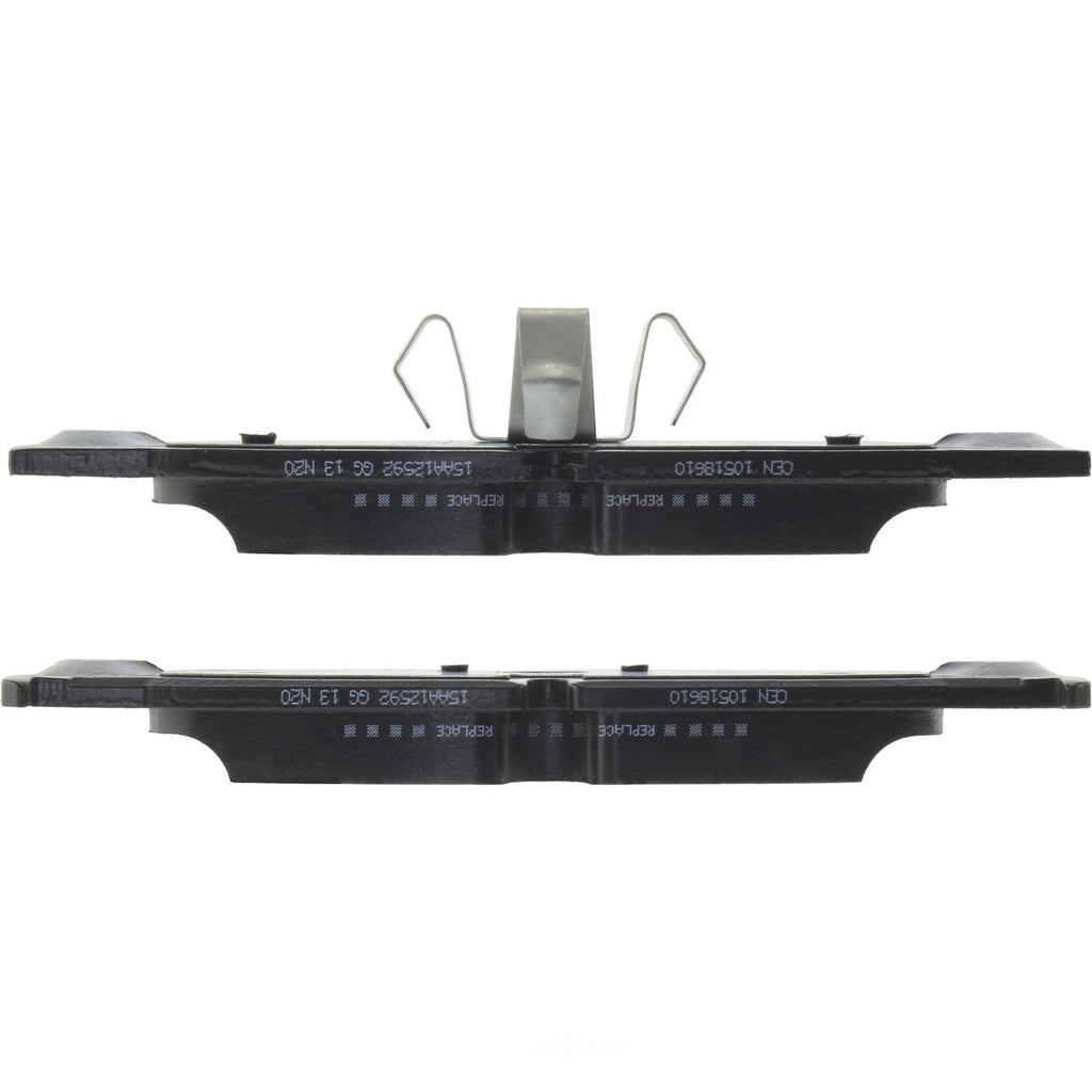 Frt Super Prem Ceramic Brake Pads  Centric Parts  105.18610