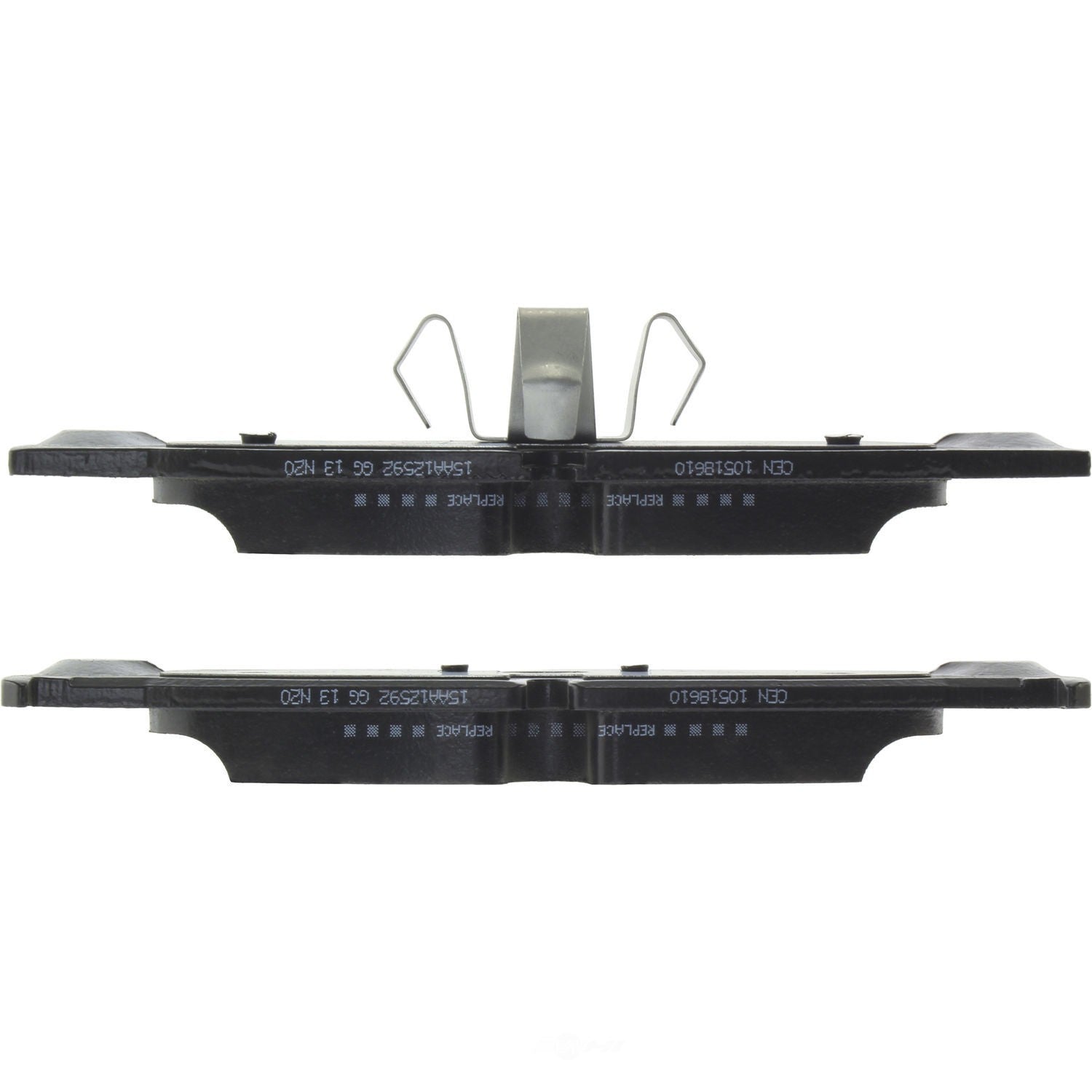 Frt Super Prem Ceramic Brake Pads  Centric Parts  105.18610