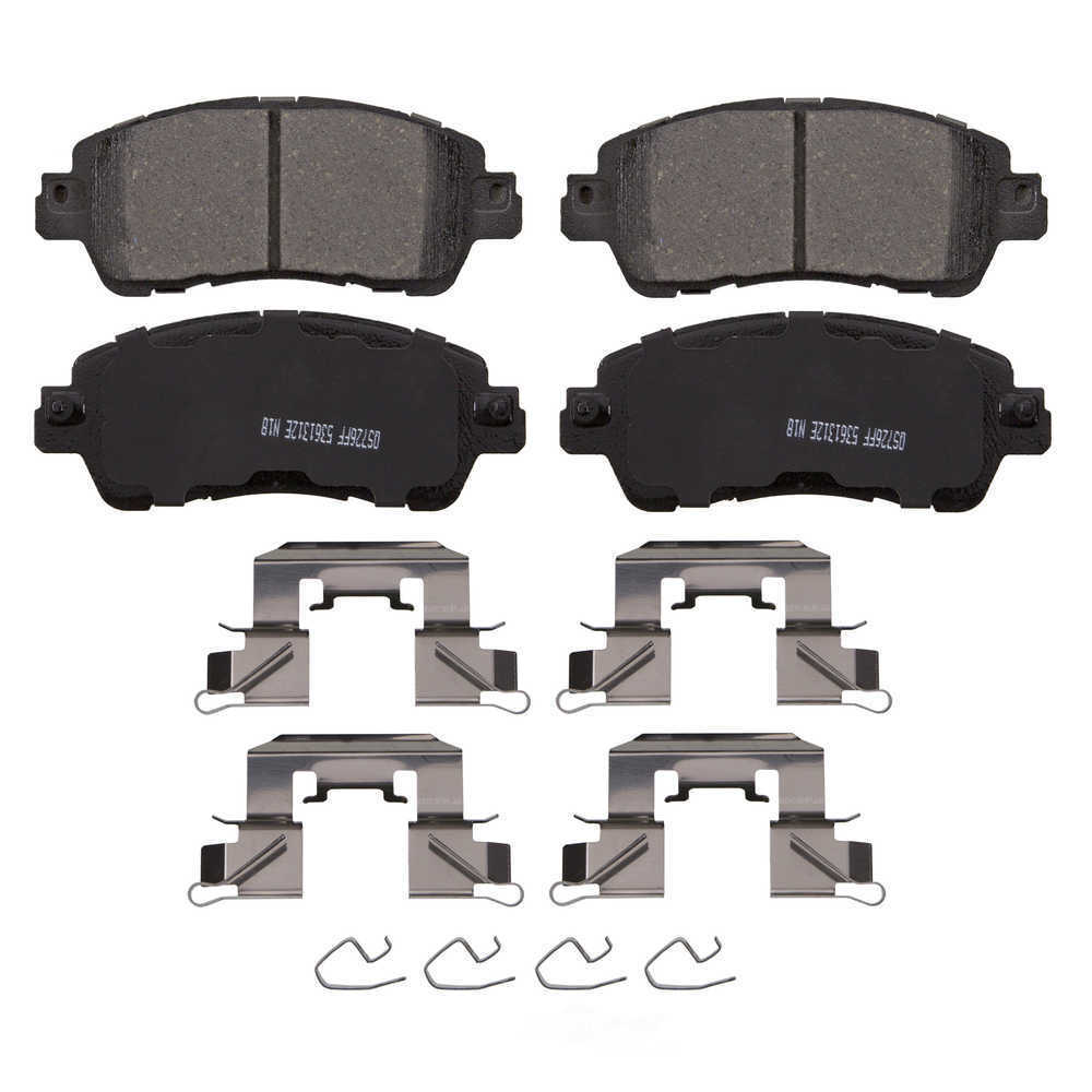 Frt Ceramic Brake Pads  Wagner  ZD1852