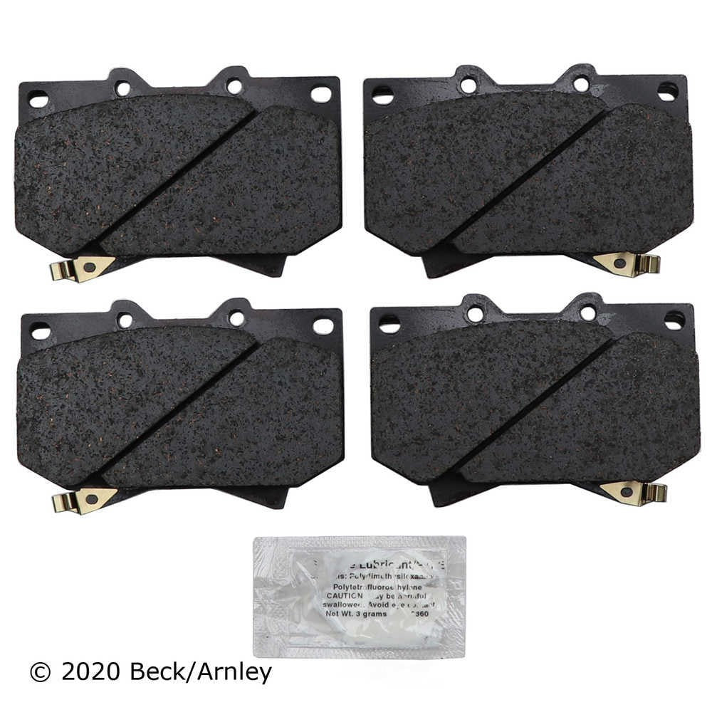 Frt OE Brake Pads  Beck/Arnley  089-1618