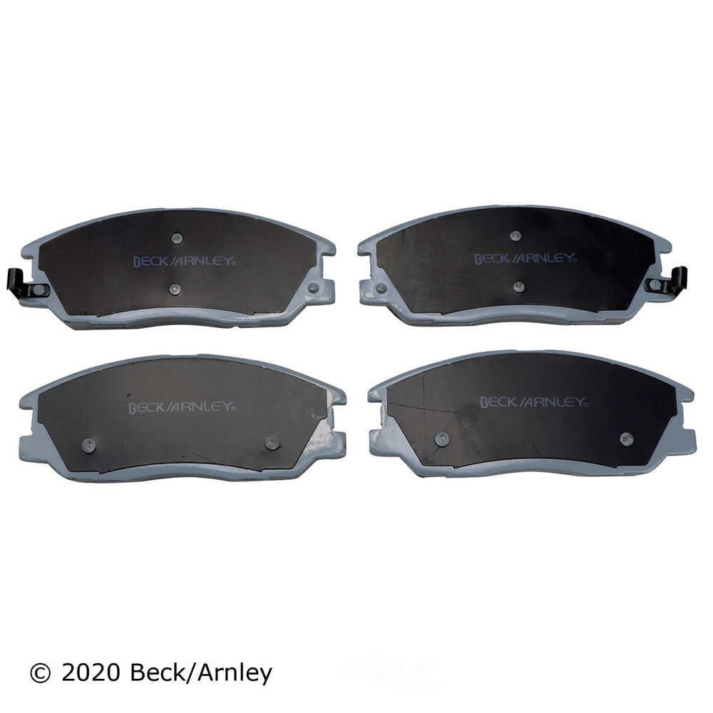 Frt Prem Brake Pads  Beck/Arnley  085-1724