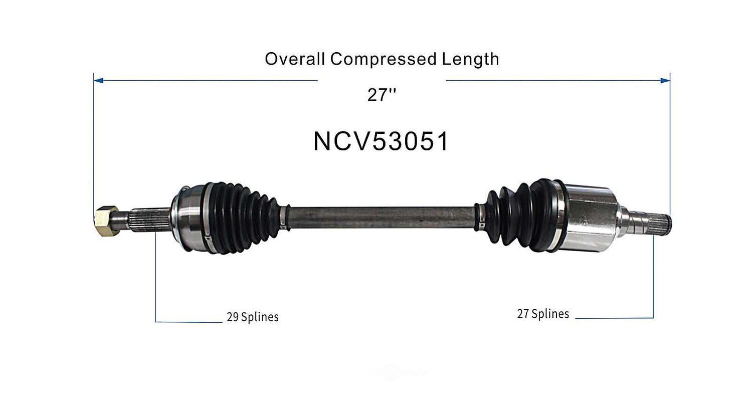 Left New CV Complete Assy   GSP North America   NCV53051