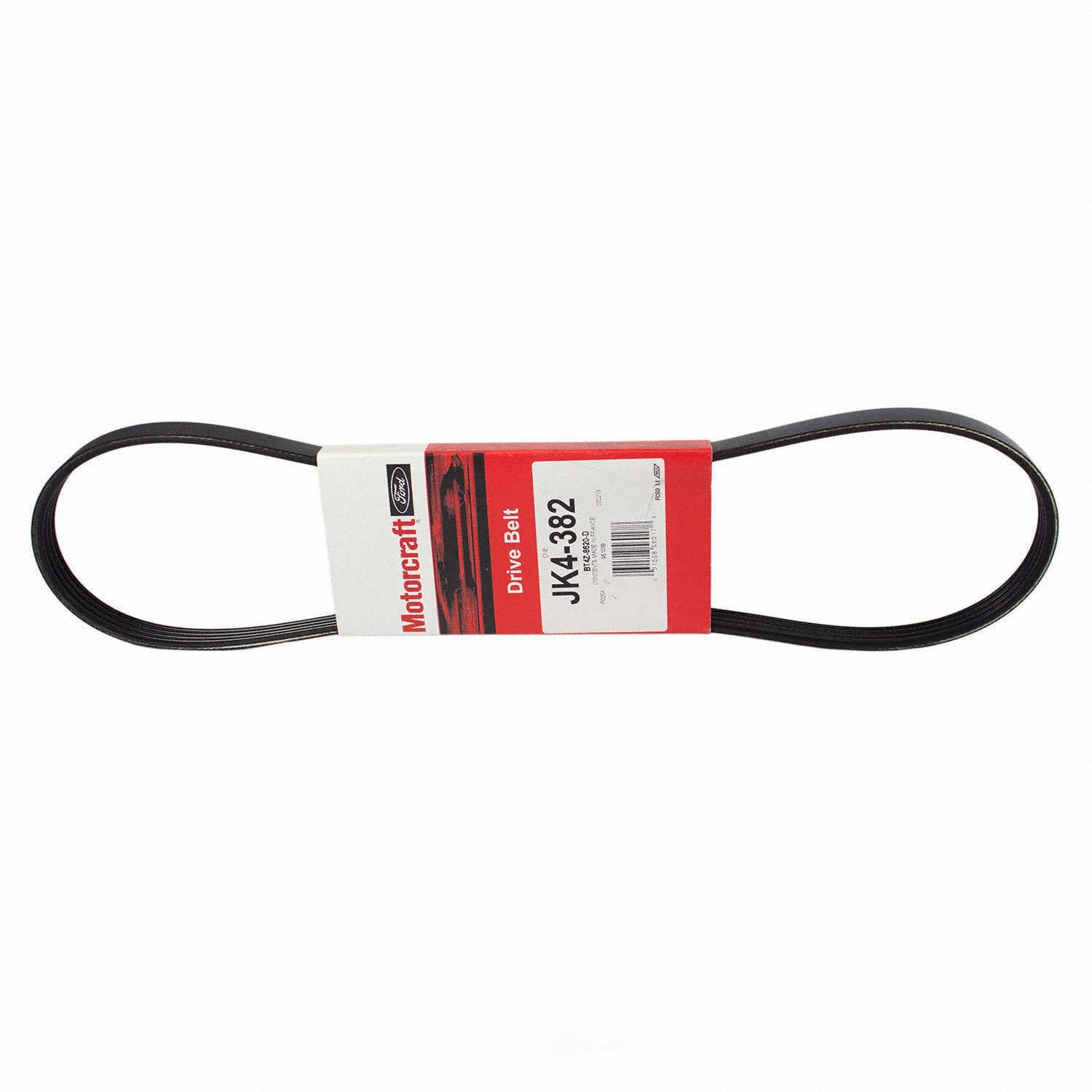 Serpentine Belt  Motorcraft  JK4-382
