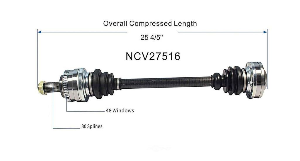 Right New CV Complete Assy   GSP North America   NCV27516