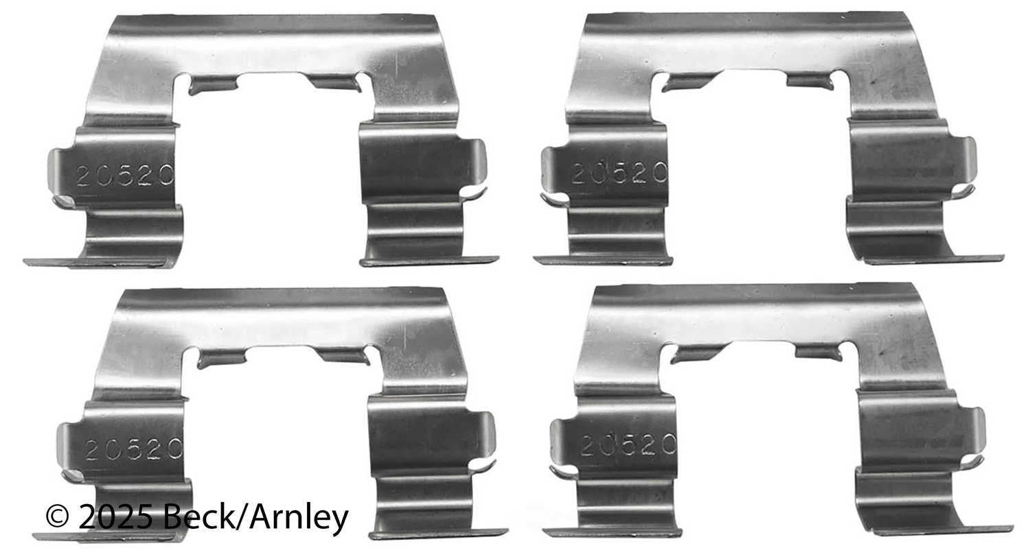 Frt Disc Brk Hwd Kit  Beck/Arnley  084-1273