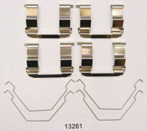Frt Disc Brk Hwd Kit  Better Brake Parts  13261K