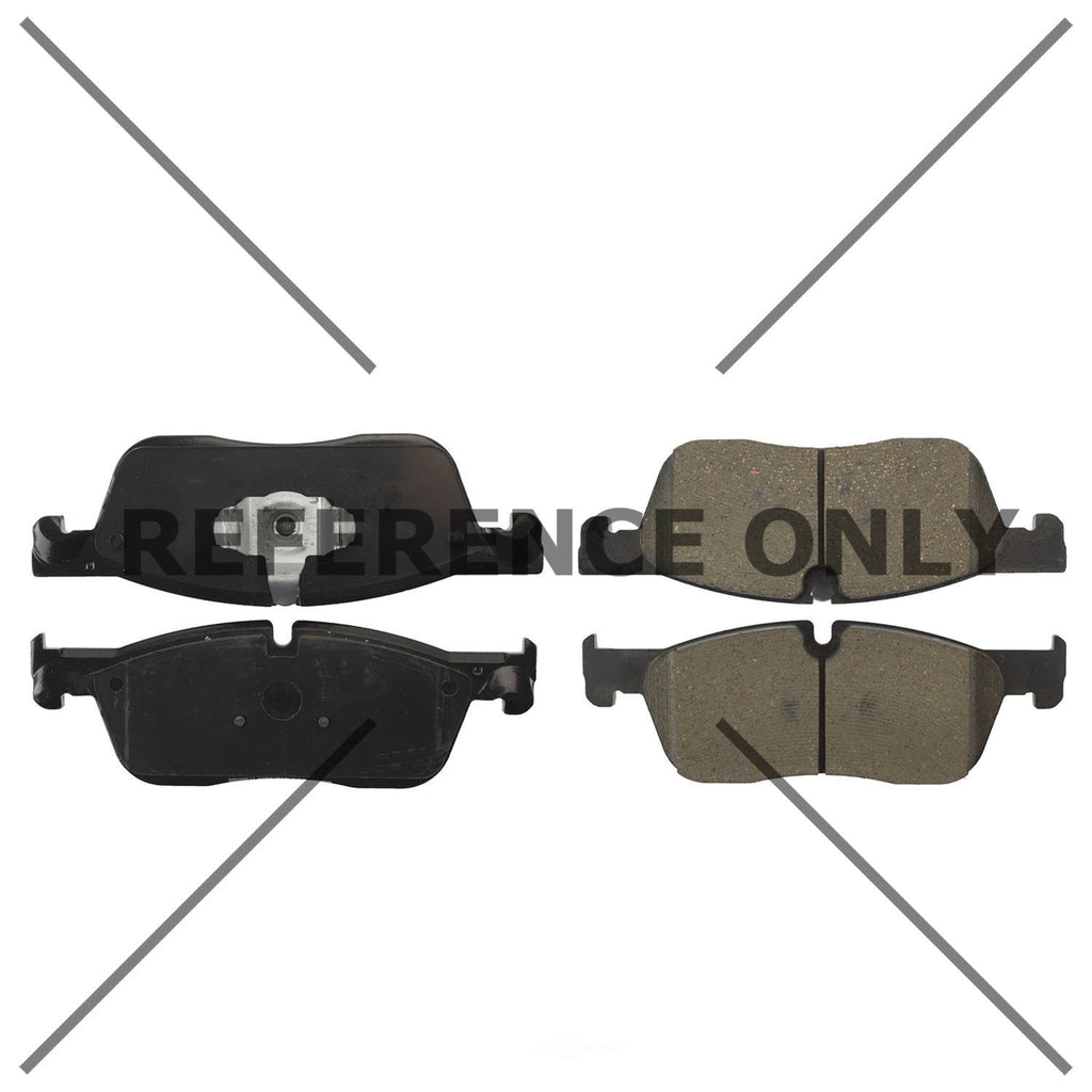 Frt Super Prem Ceramic Brake Pads  Centric Parts  105.18381