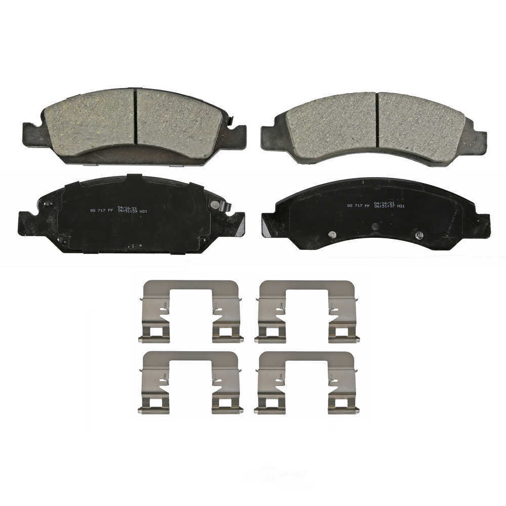 Frt Ceramic Brake Pads  Wagner  ZD1363A