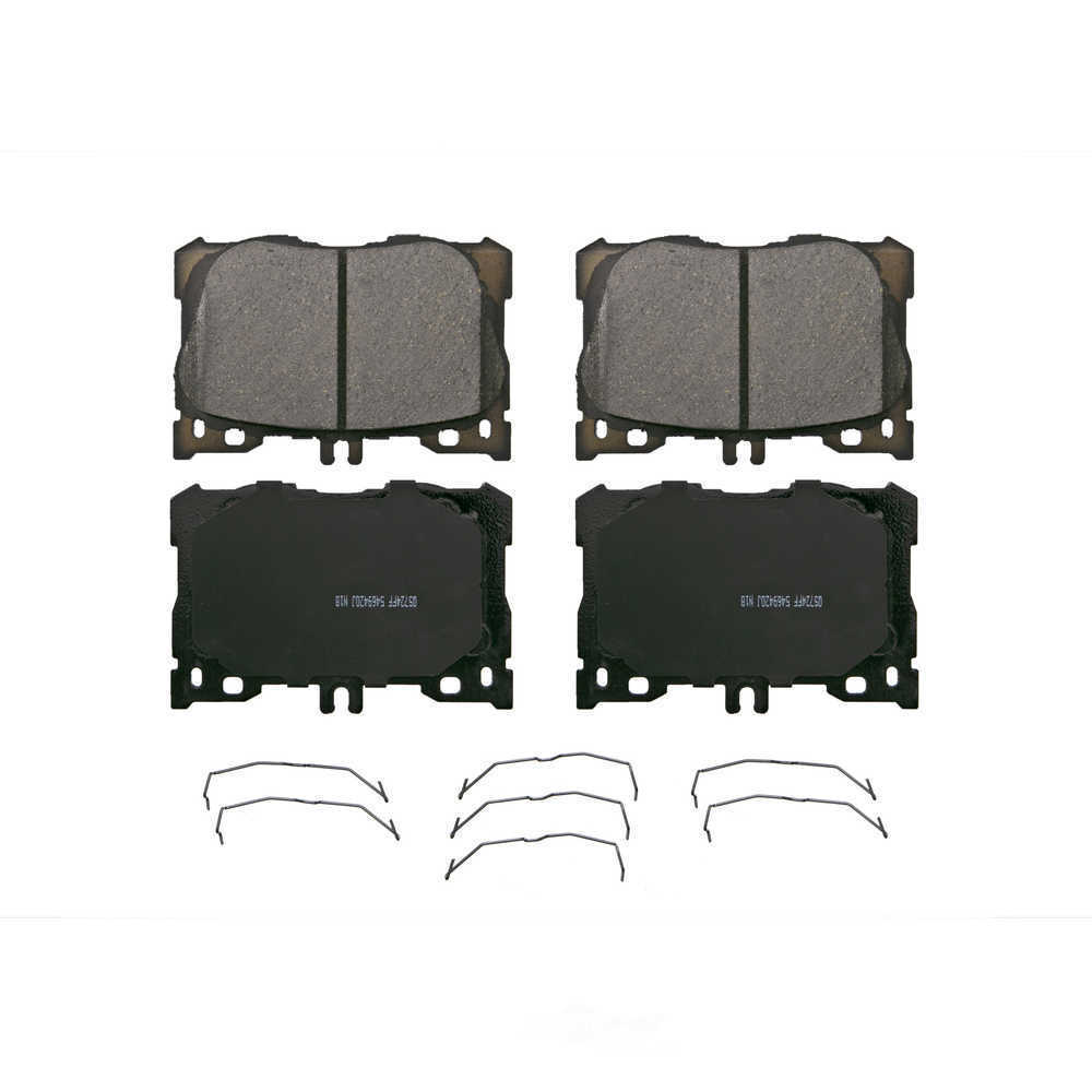 Frt Ceramic Brake Pads  Wagner  ZD1871