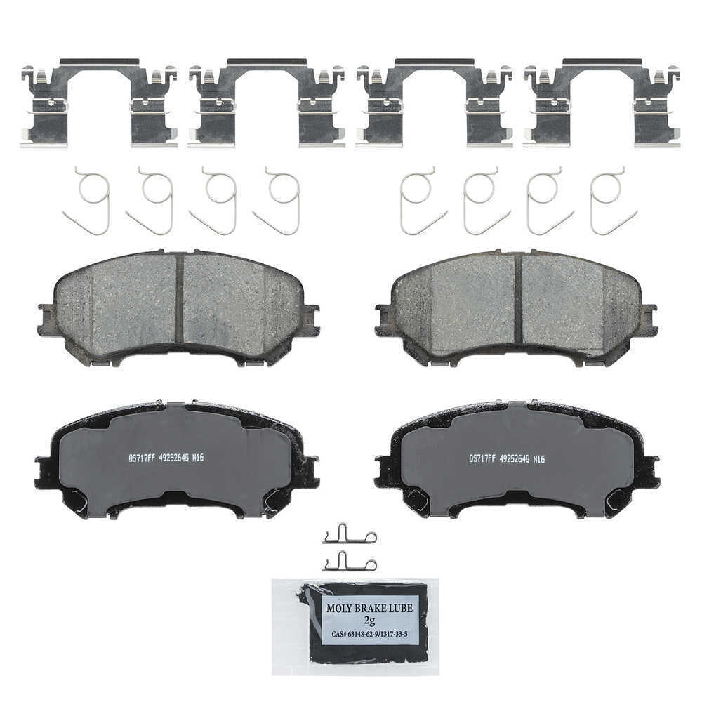 Wagner New Quickstop Ceramic Brake Pad ZD1737