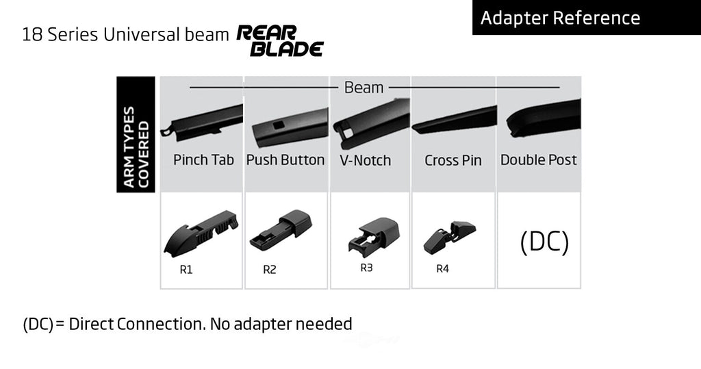 Wiper Blade  Clearplus  18147