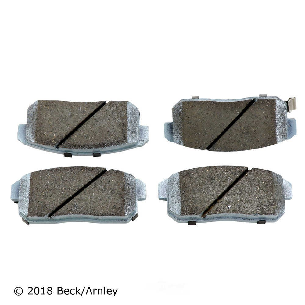 Rr Prem Brake Pads  Beck/Arnley  085-1663