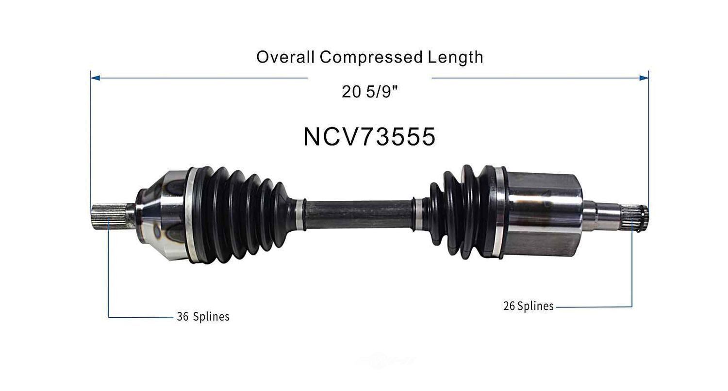 Left New CV Complete Assy   GSP North America   NCV73555