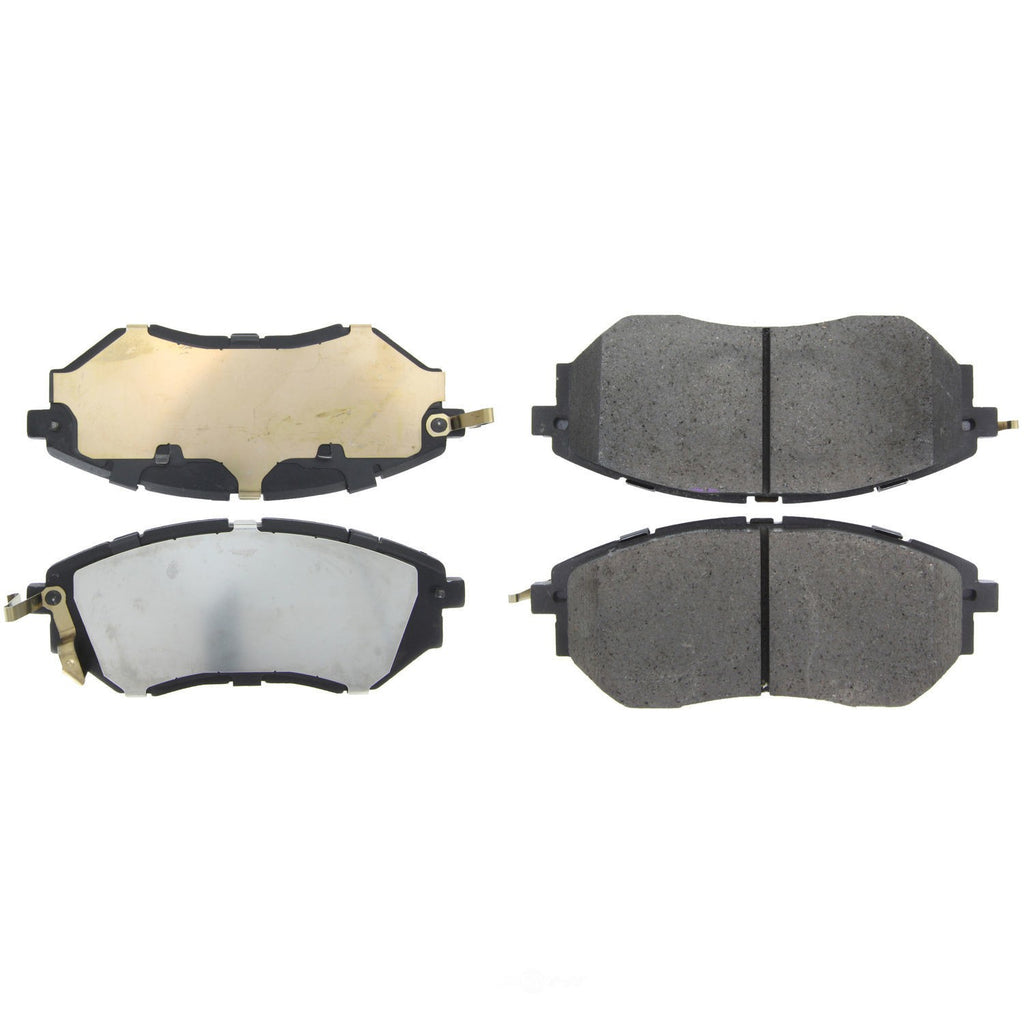 Frt Super Prem Ceramic Brake Pads  Centric Parts  105.10781