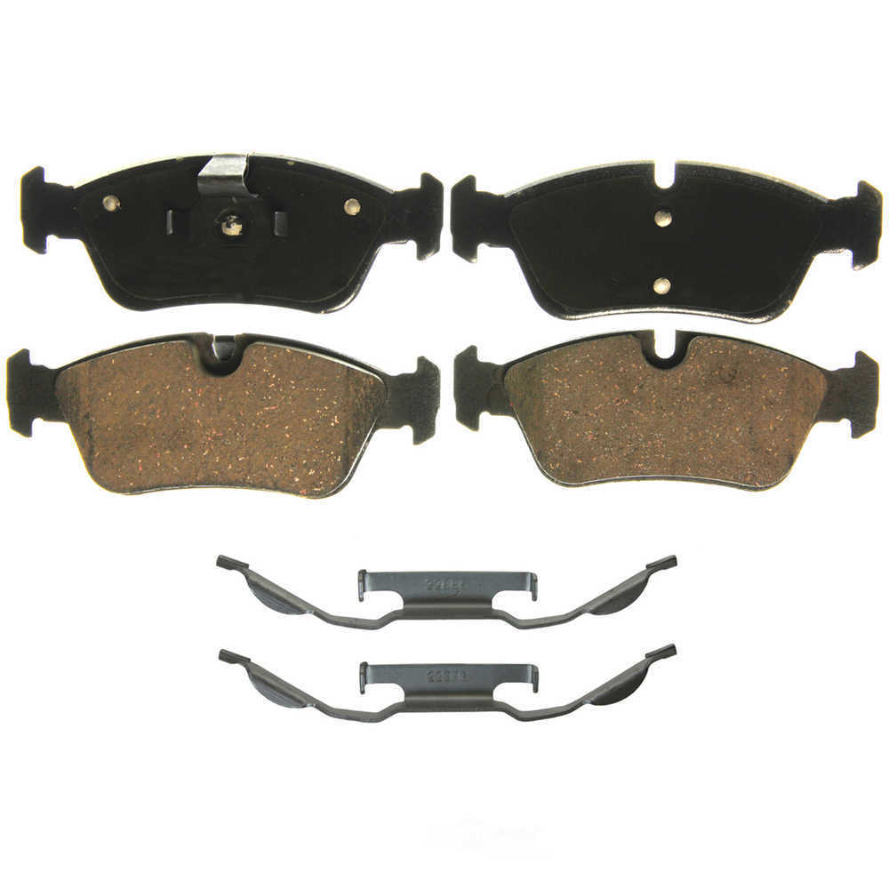 Frt Ceramic Brake Pads  Wagner  ZD781