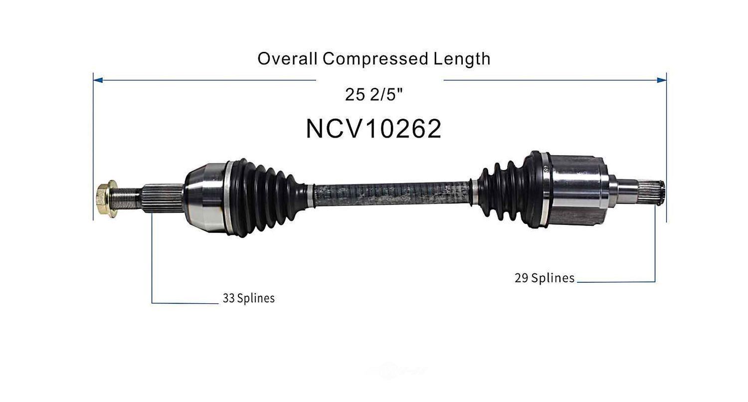 Left New CV Complete Assy   GSP North America   NCV10262