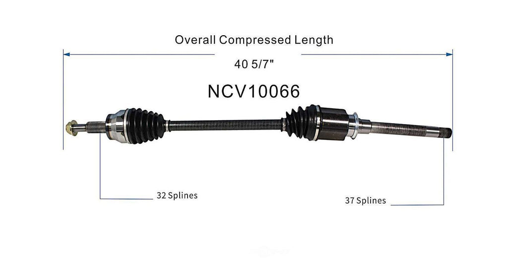 Right New CV Complete Assy   GSP North America   NCV10066