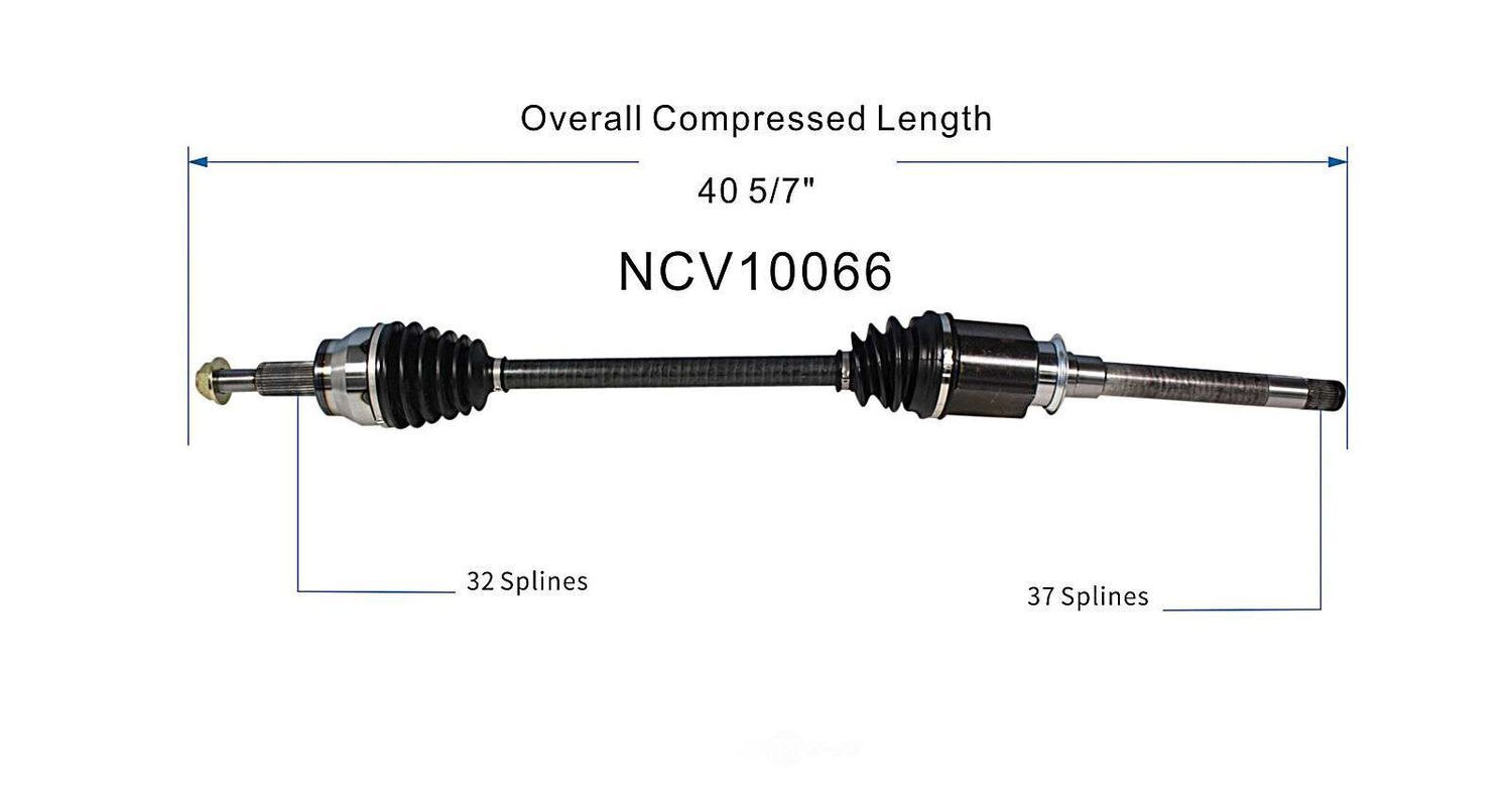 Right New CV Complete Assy   GSP North America   NCV10066
