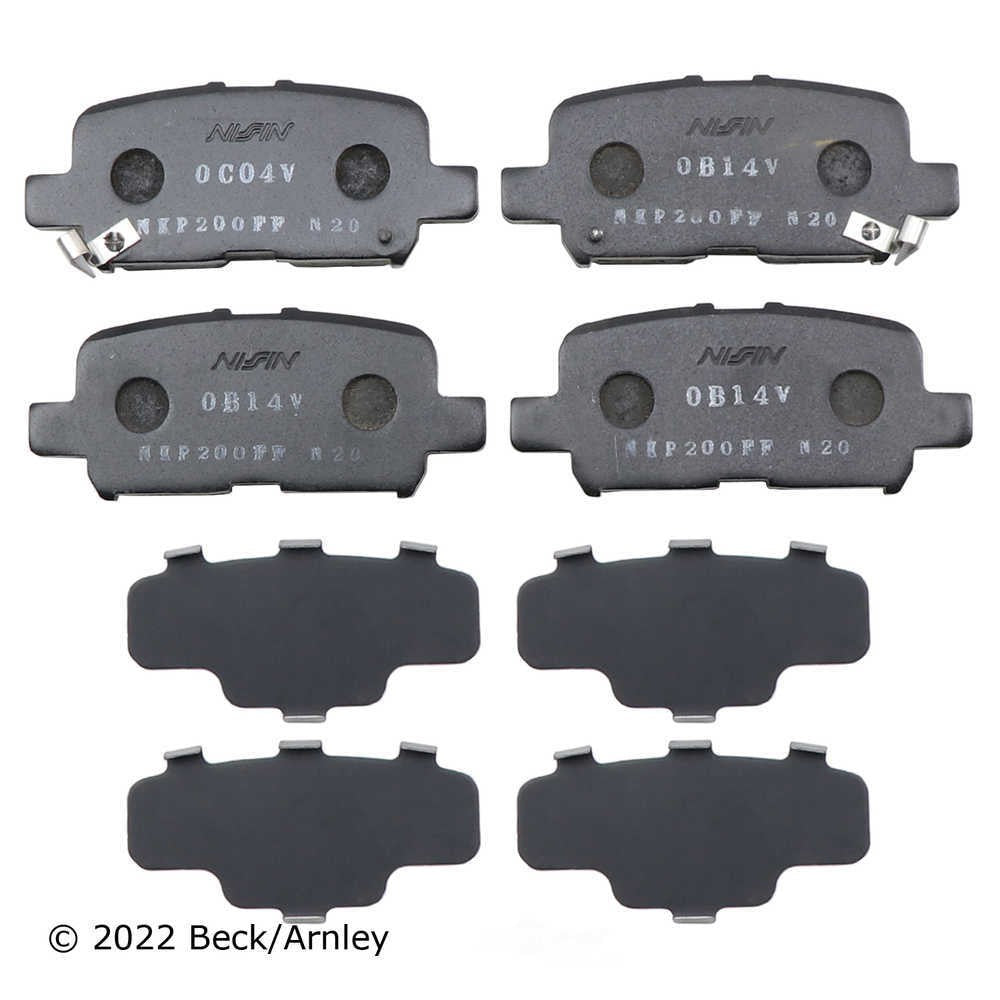 Rr OE Brake Pads  Beck/Arnley  089-1677