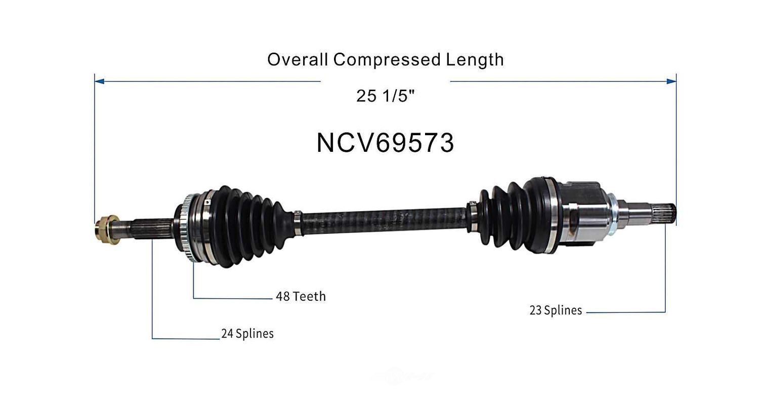 Left New CV Complete Assy   GSP North America   NCV69573
