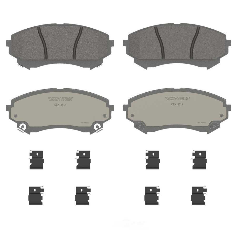 Frt Premium Ceramic Brake Pads  Wagner  OEX1331A