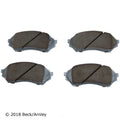 Frt Prem Brake Pads  Beck/Arnley  085-1564