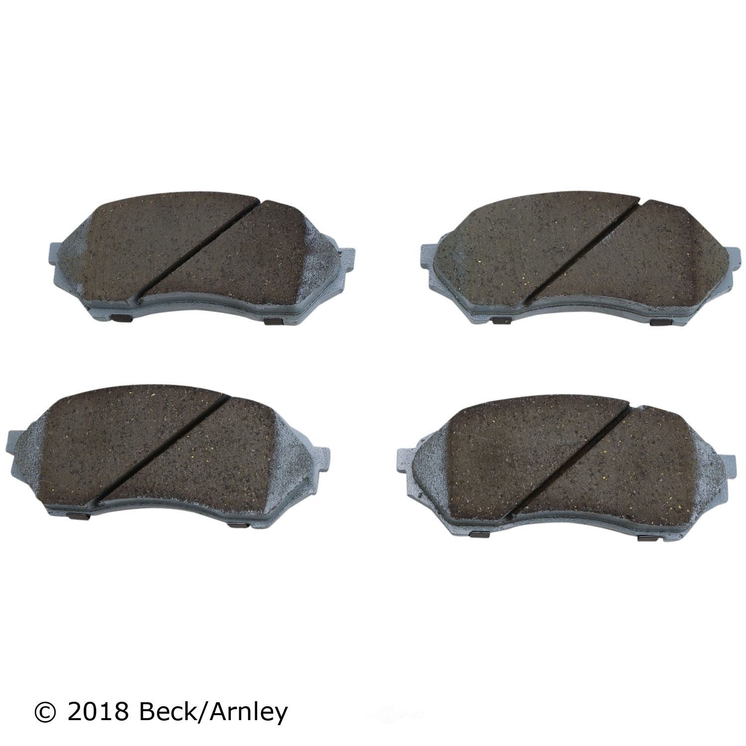 Frt Prem Brake Pads  Beck/Arnley  085-1564