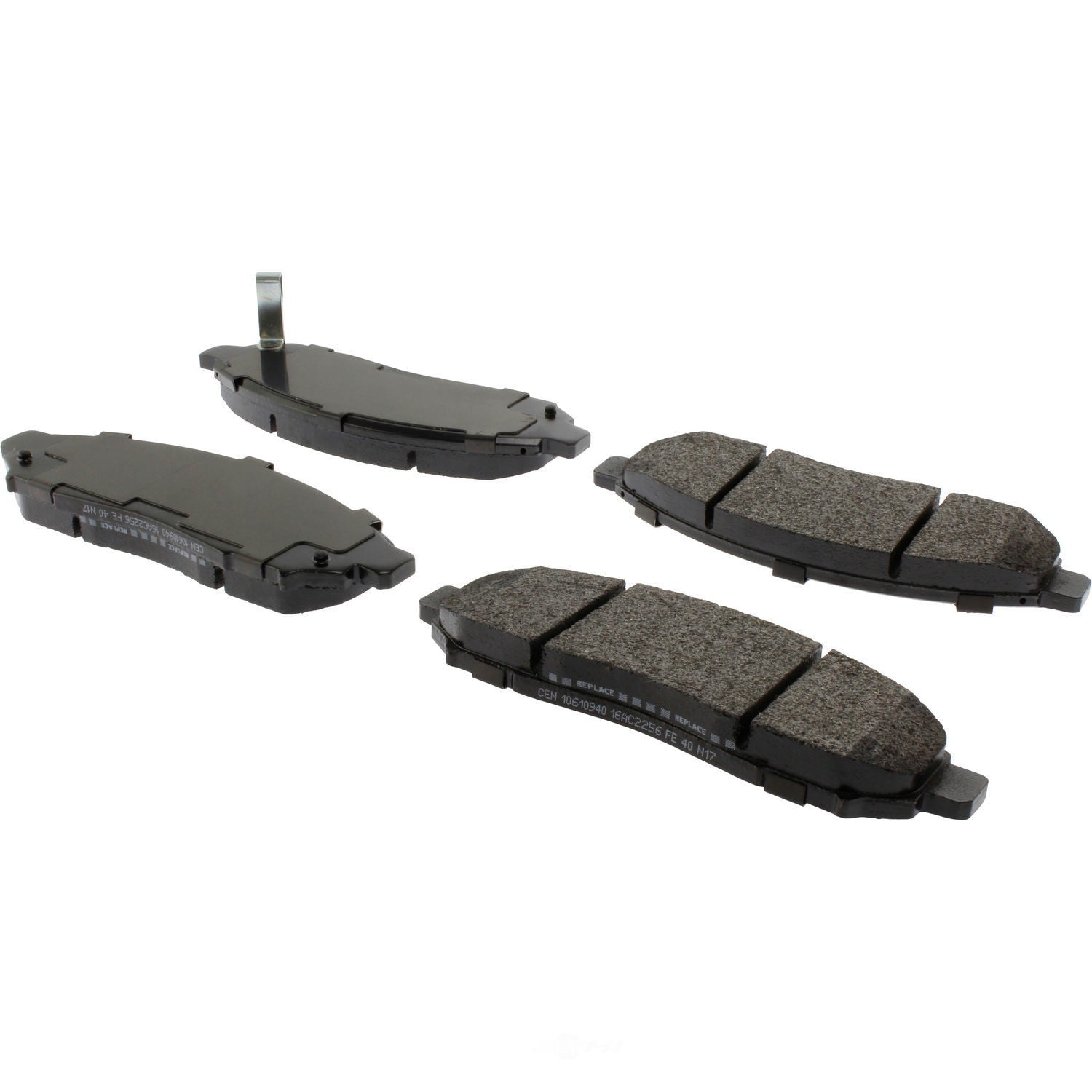 Frt Severe Duty Semi-Met Prem Brake Pads  Centric Parts  106.10940