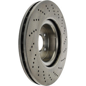 Frt Drilled Brake Rotor  Centric Parts  228.35120