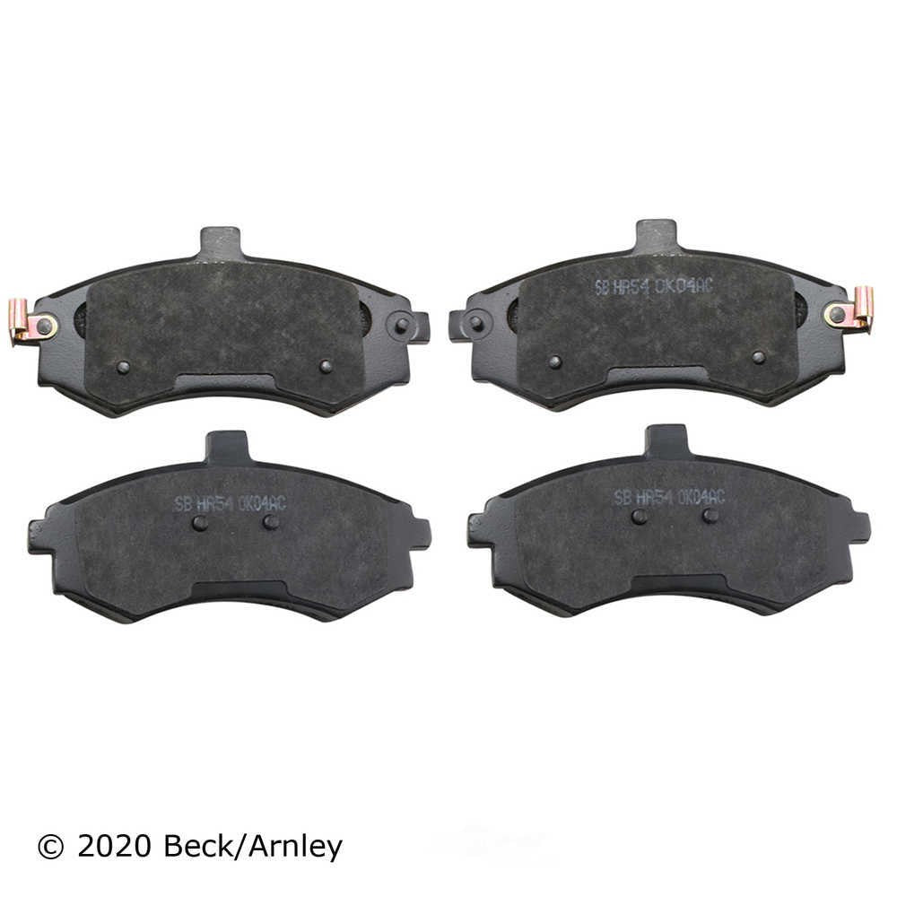 Frt OE Brake Pads  Beck/Arnley  089-1707