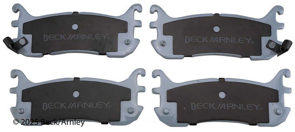 Rr Prem Brake Pads  Beck/Arnley  085-1505