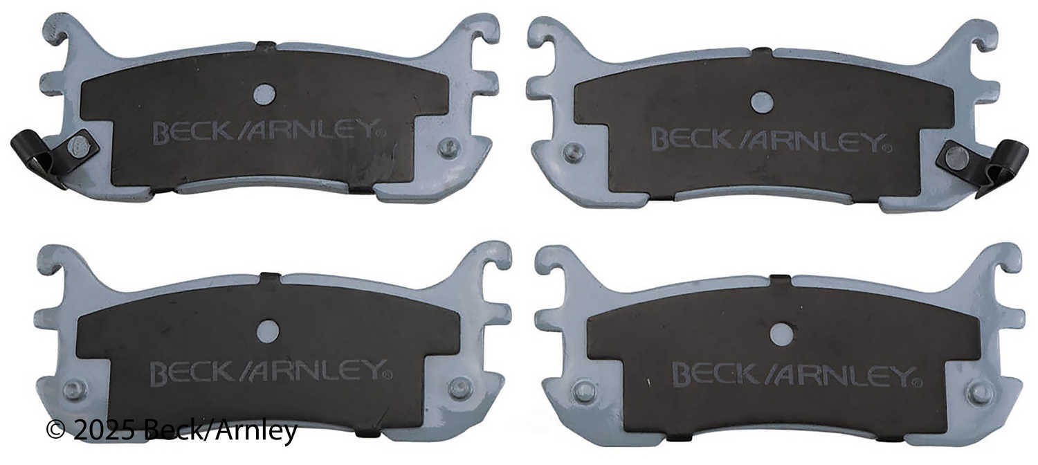 Rr Prem Brake Pads  Beck/Arnley  085-1505