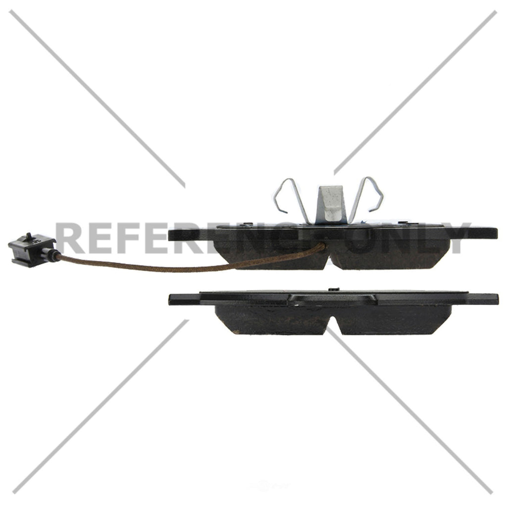 Frt Super Prem Ceramic Brake Pads  Centric Parts  105.17211