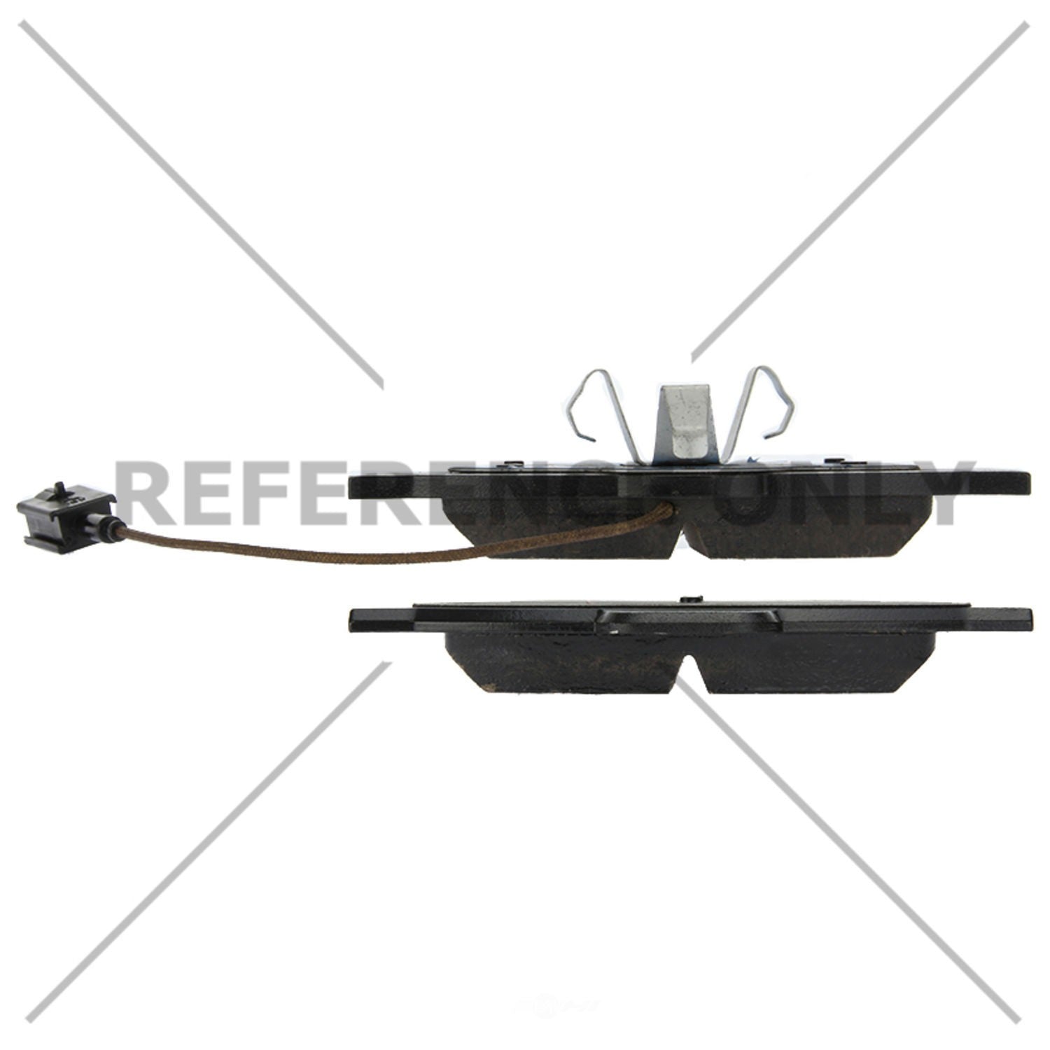 Frt Super Prem Ceramic Brake Pads  Centric Parts  105.17211