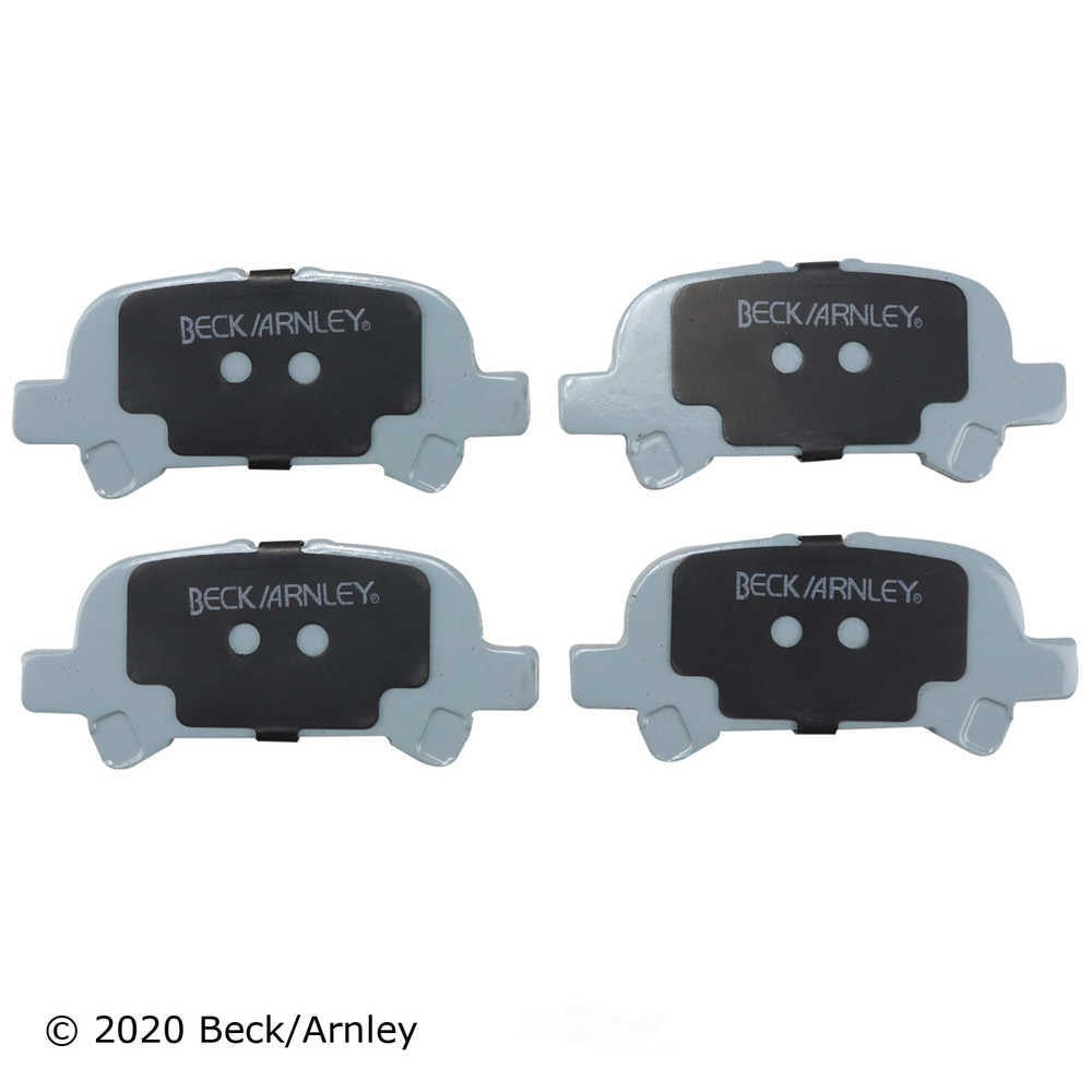 Rr Prem Brake Pads  Beck/Arnley  085-1647