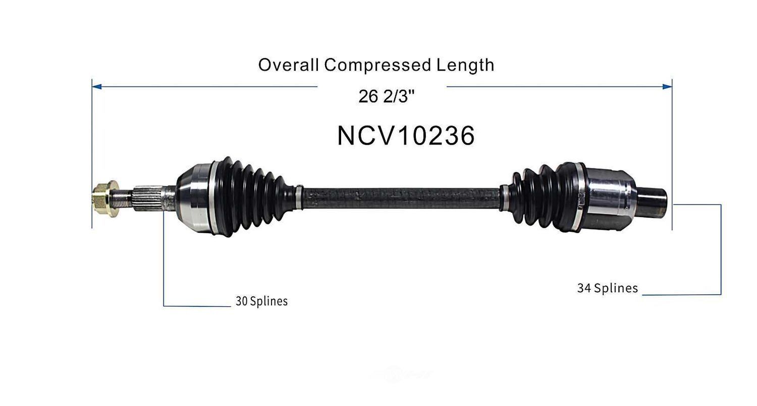 Left New CV Complete Assy   GSP North America   NCV10236