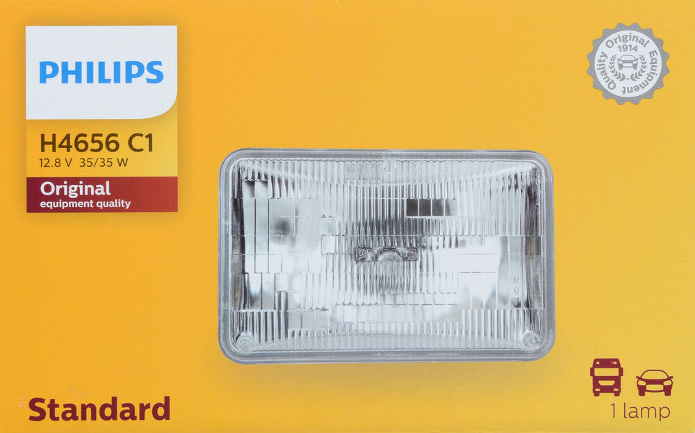 Low Beam Headlight  Philips  H4656C1