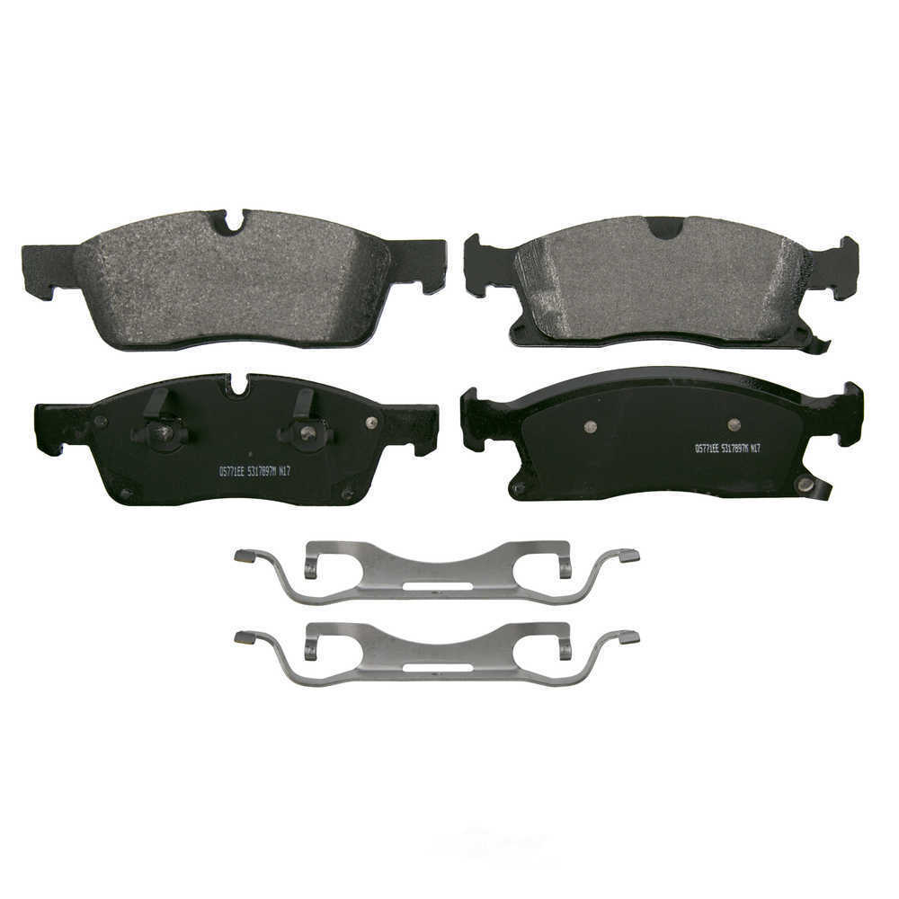 Frt Semi-Met Brake Pads  Wagner  ZX1904A
