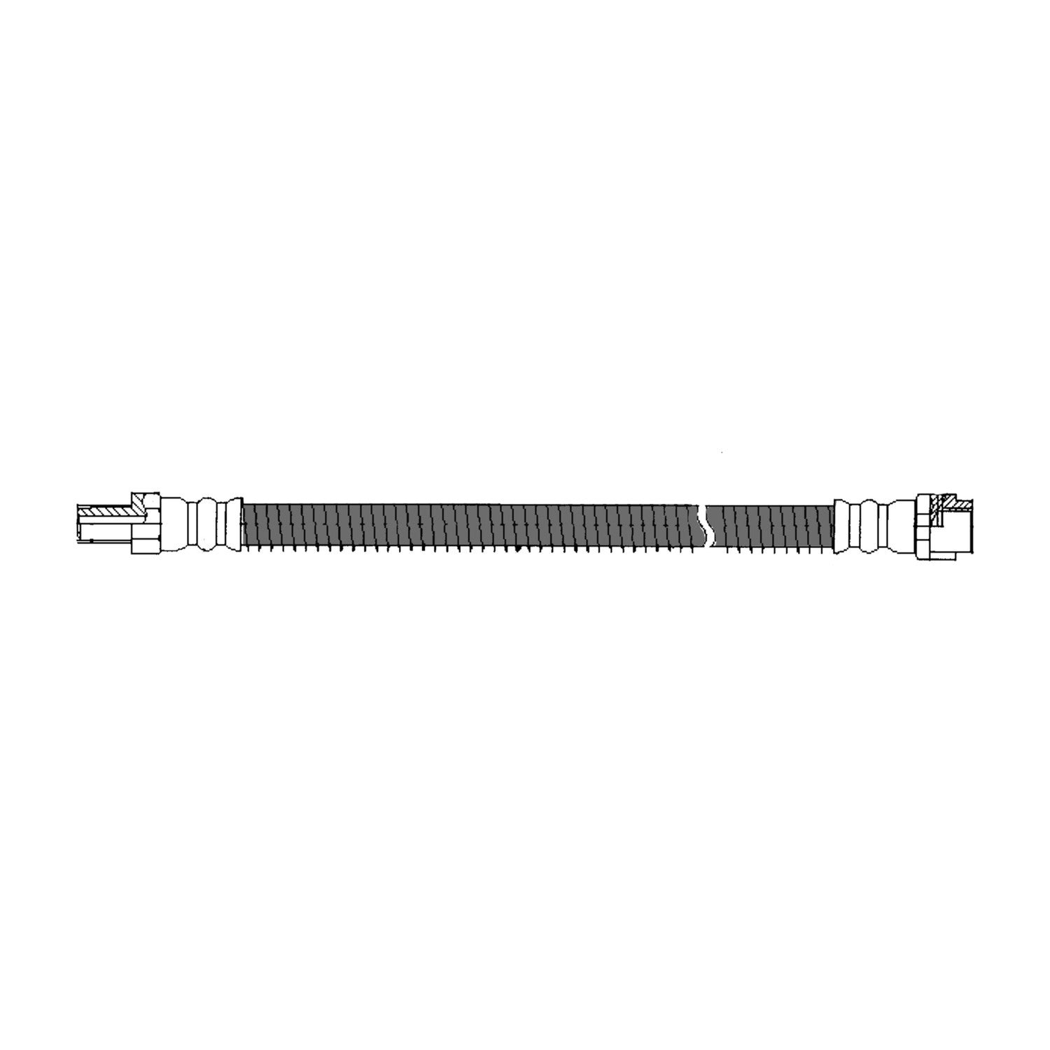 Rr Brake Hose  Centric Parts  150.35319