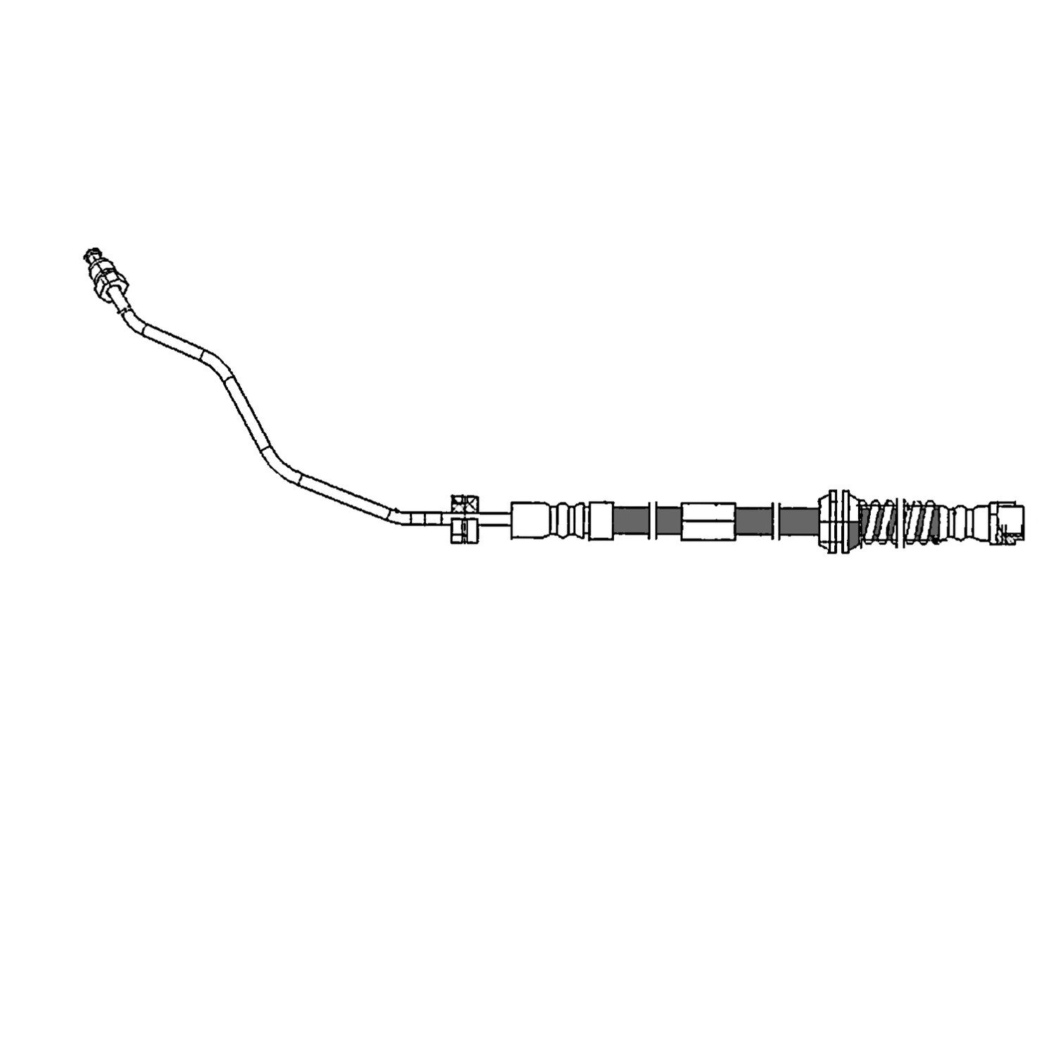 Frt Brake Hose  Centric Parts  150.37025