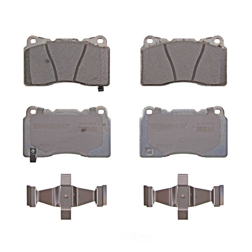 Frt Premium Ceramic Brake Pads  Wagner  OEX1001A