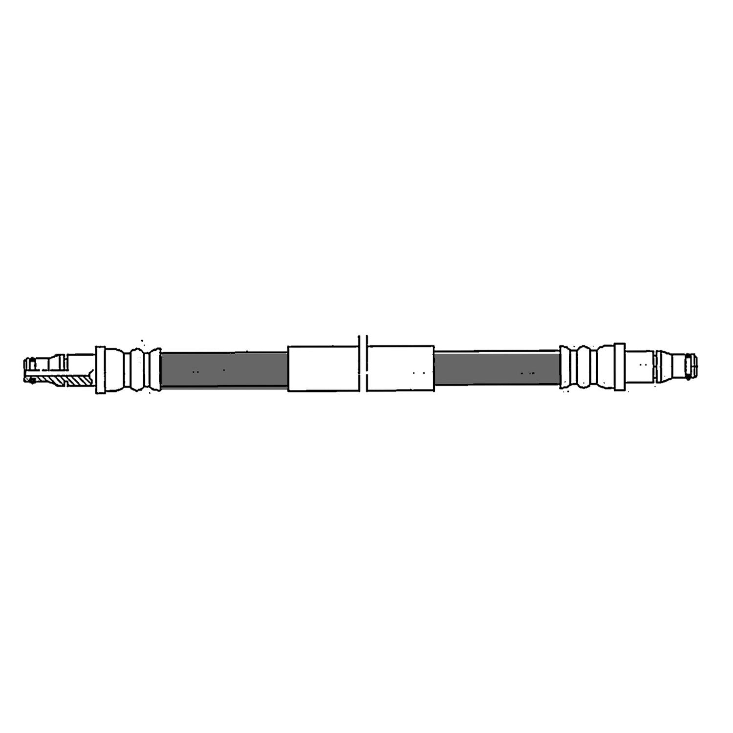Frt Brake Hose  Centric Parts  150.34019