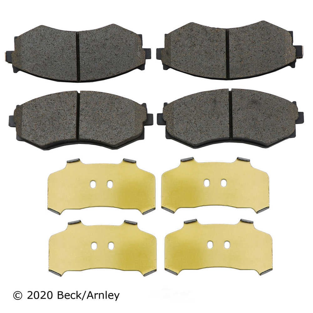 Frt OE Brake Pads  Beck/Arnley  089-1381